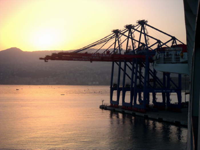 Ankunft in Beirut